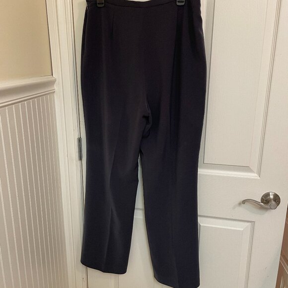 LE SUIT DARK GREY SUIT WITH JACKET AND PANTS SIZE 12 - Picture 9 of 12